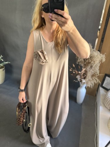 Overal Flover-béžový