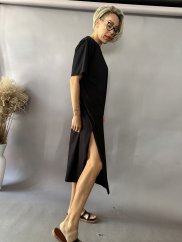 Šaty Basic Miss-čierne