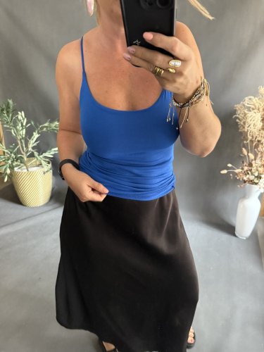 Tielko tenké ramienko-modré