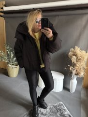 Bunda zimní premium krátká-černá