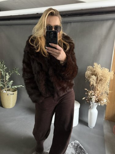 Kožúšok Stella-hnedý