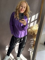 Sveter Moda-fialový