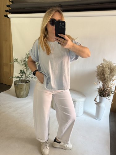 Tričko Moonlight-světle modrá