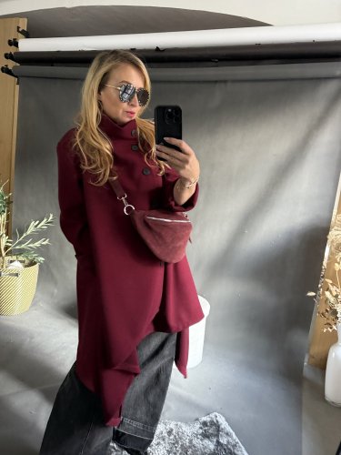 Kabát Sun NEW-bordeaux