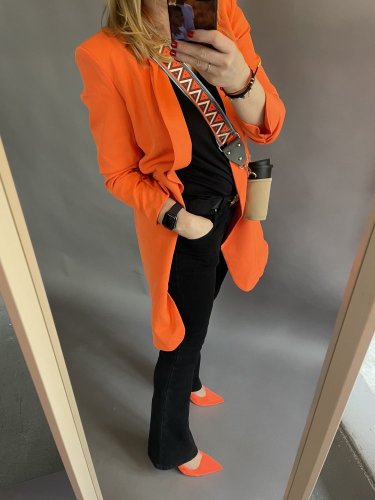 Sako Basic-neon oranžové dlouhé