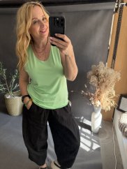 Tielko letné na S-XL-zelená