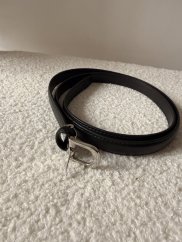 Opasok Donna kožený-čierný