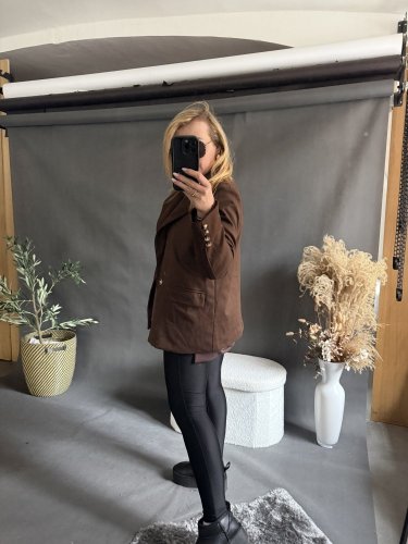 Sako Oversize zateplené hnědé