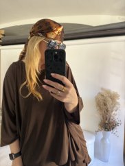 Šátek Luis-hnědá