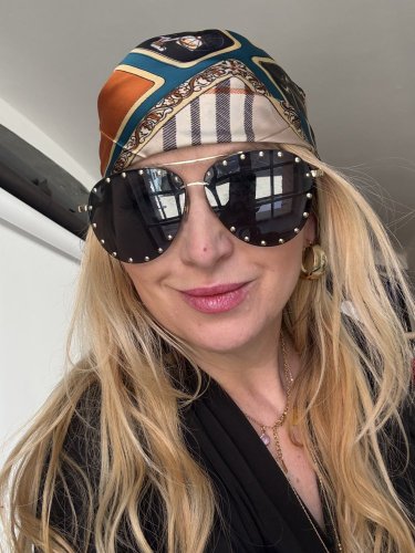 Šátek Herme-zelený