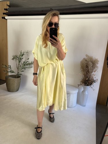 Šaty Liame-žlté