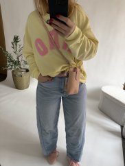 Mikina Ciao-yellow
