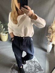 Džíny Sun nasrávací-modré