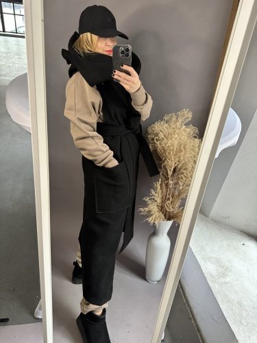 Modna kamizelka-čierná