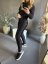 BODYSLIM LEGÍNY S PROŠITÍM - ČERNÁ nový střih BEZ KAPES - Velikost: S
