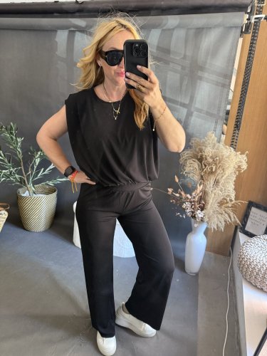 Súprava s vypchávkami pamy-čierná