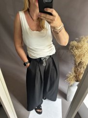 Tielko široké ramienko-viskoza-bielé