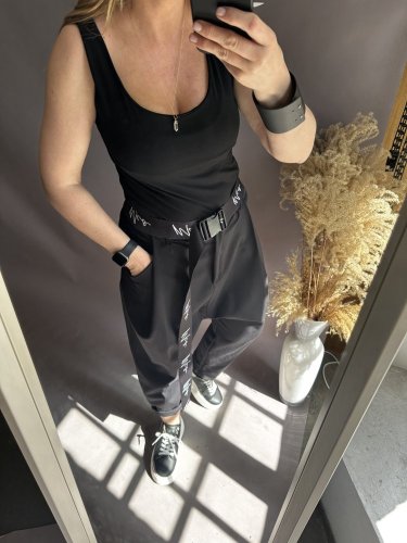 Tielko-široká ramienka-čierne