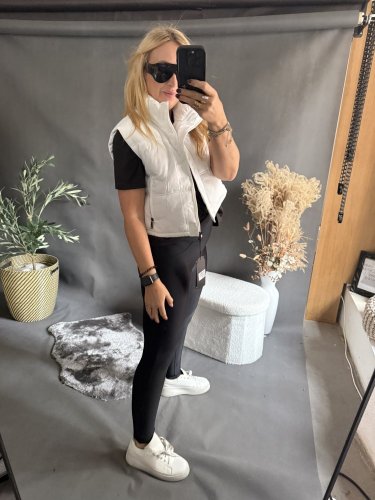 Vesta Crop S/M a L/XL-bílá