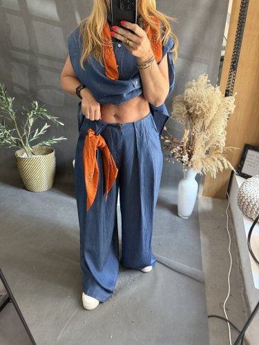 Nohavice Jeans vzhľad S-L