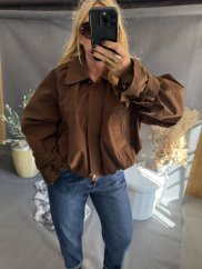 Bomber Mochy -hnedý