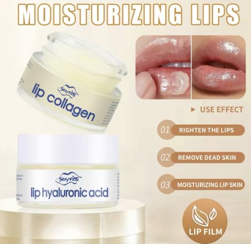 Maska na pery s kolagénom