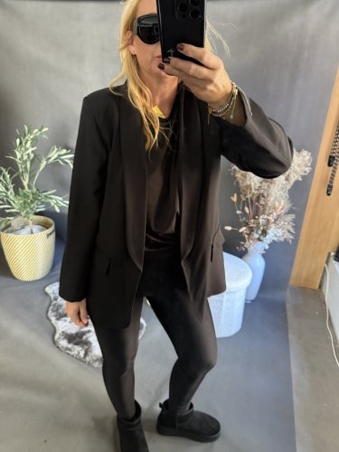 Sako basic na postavu XS-XL-černé