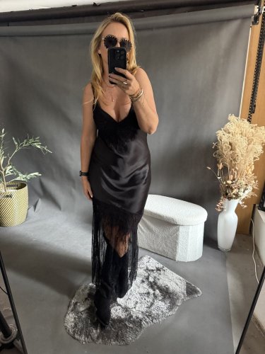 Šaty nastavitelná ramínka Lace