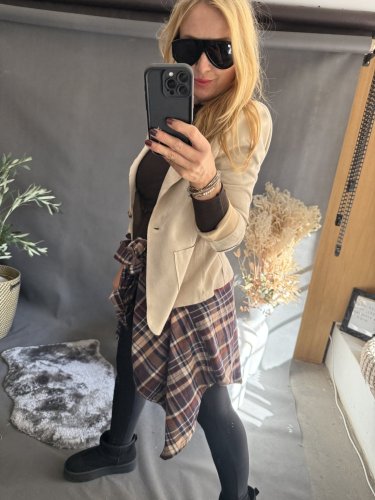 Sako Luisa velur-béžová