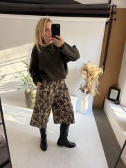 Sveter na stiahnutie Everyday-khaki