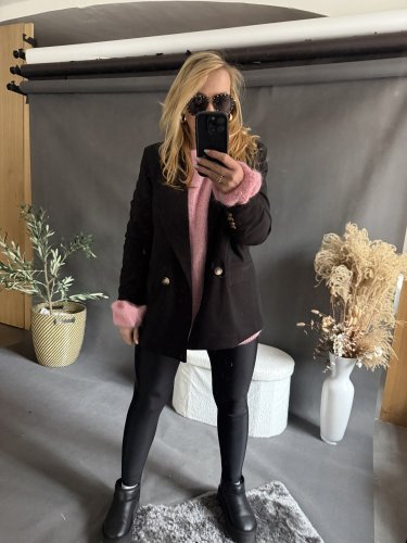 Sako Oversize zateplené černé