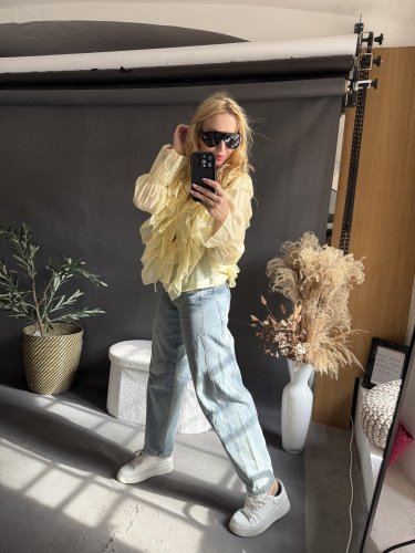 košeľa Leni-žltá