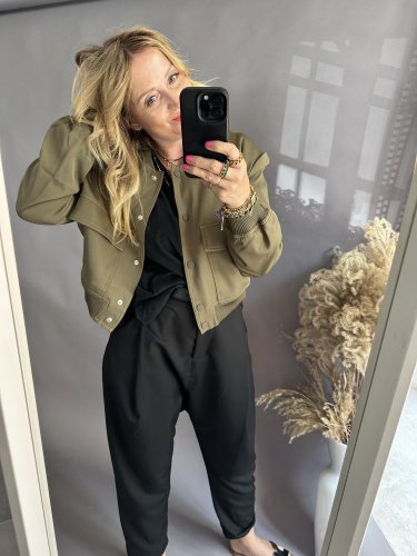 Bomber Zara-khaki