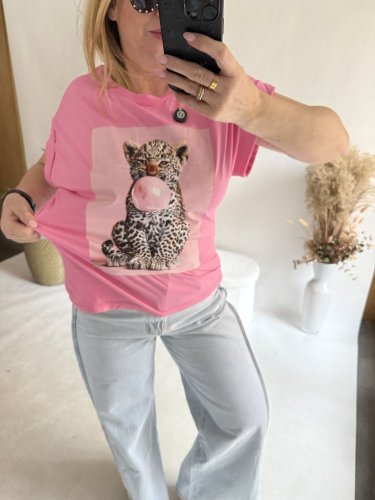 Tričko šelma-růžová