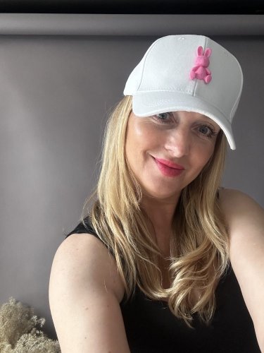 Šiltovka Medvedík-bielá