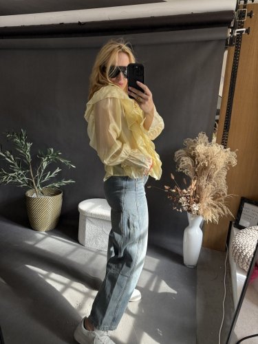 košeľa Leni-žltá