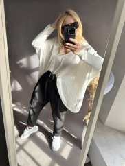 Sveter Glanorous-biely