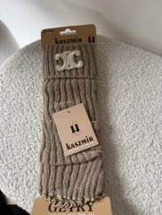 Návleky Chantal-mocca-bílá