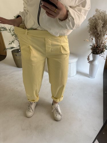 Nohavice Nest-žltá