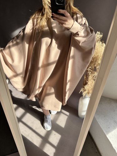 Šaty Kimono-new modell-béžové