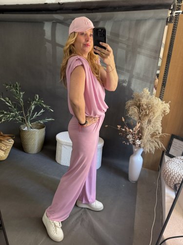 Súprava s vypchávkami pamy-růžová