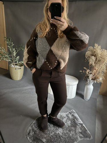 Kalhoty Cossy zateplené