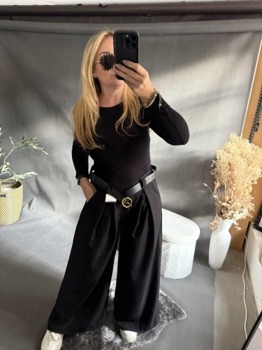 Nohavice Ambel-čierné