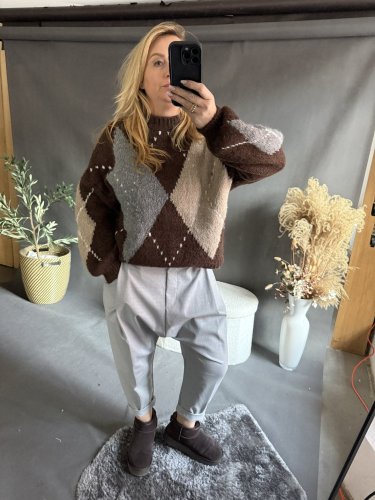 Kalhoty SUN bez knoflíku do 3XL-šedé