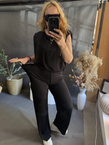 Súprava s vypchávkami pamy-čierná