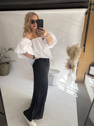 Halenka Romantic-bílá