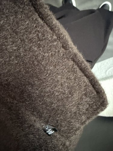 Kabátek Crop Miss zateplený-mocca