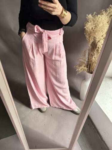 Spodnie Fashion-ružové