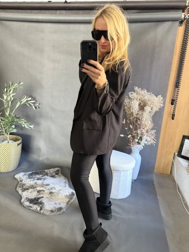 Sako basic na postavu XS-XL-černé