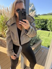 Krivák koženkový Evil-taupe